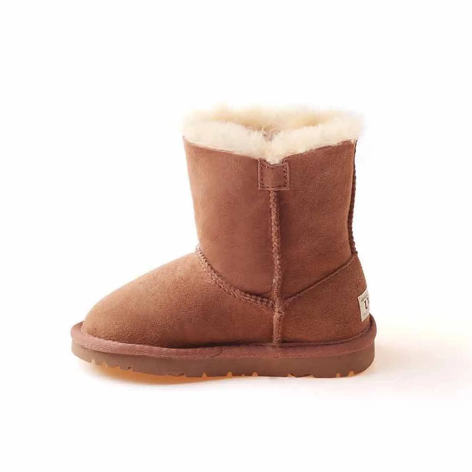 Ugg Boots Kids Classic Button Chestnut 13-1
