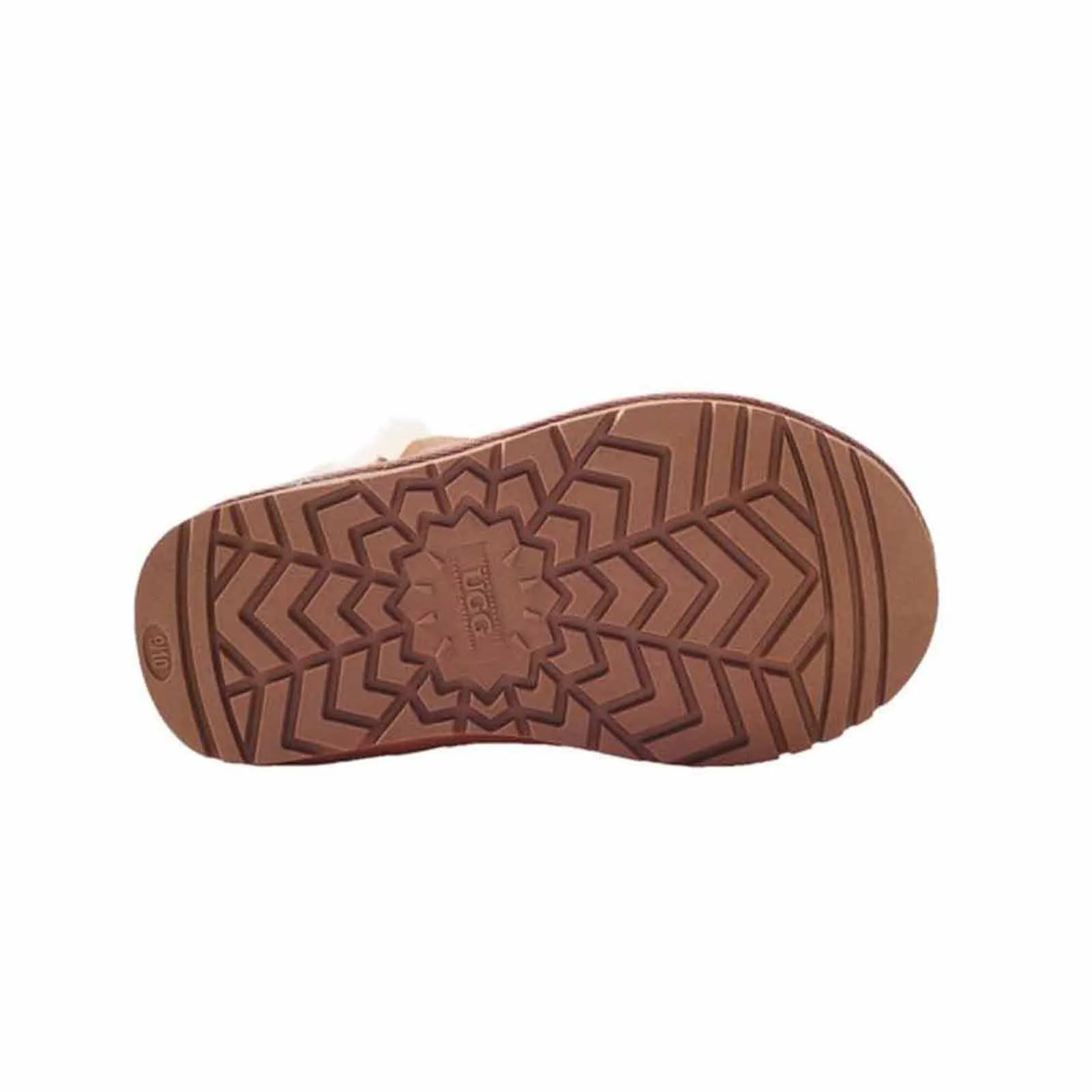 Ugg Boots Kids Classic Button Chestnut 13-1