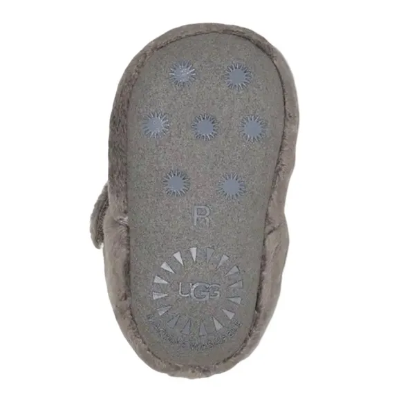 UGG • Charcoal Bixbee Bootie Slipper First Shoe Includes Box