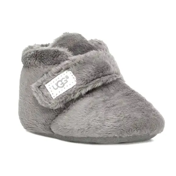 UGG • Charcoal Bixbee Bootie Slipper First Shoe Includes Box