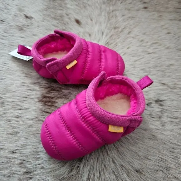 UGG Tasman LTA Baby Girl Booties Pink Size 4/5 for 12-18 Months NEW