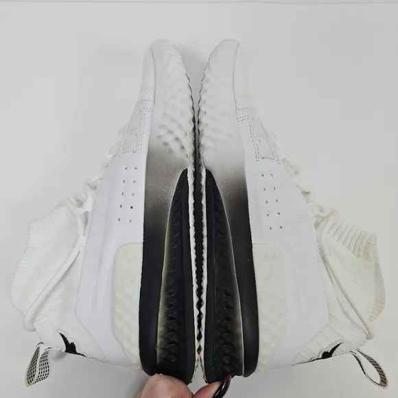 Under Armour Dwayne Johnson Project Rock 1 Sneakers Mens 7 White Black