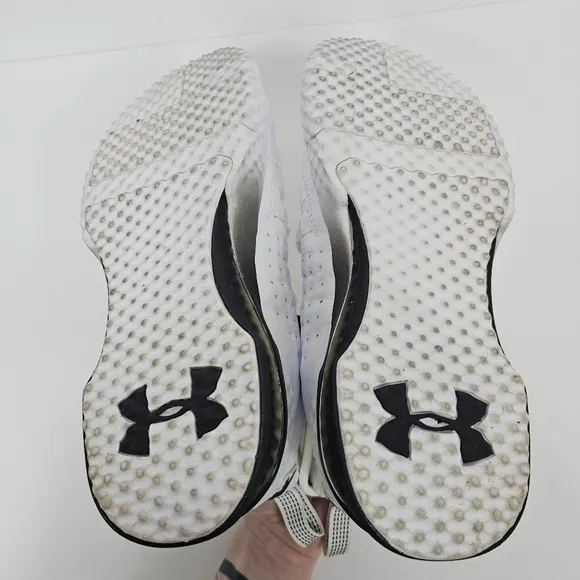 Under Armour Dwayne Johnson Project Rock 1 Sneakers Mens 7 White Black