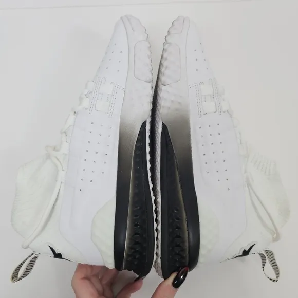 Under Armour Dwayne Johnson Project Rock 1 Sneakers Mens 7 White Black