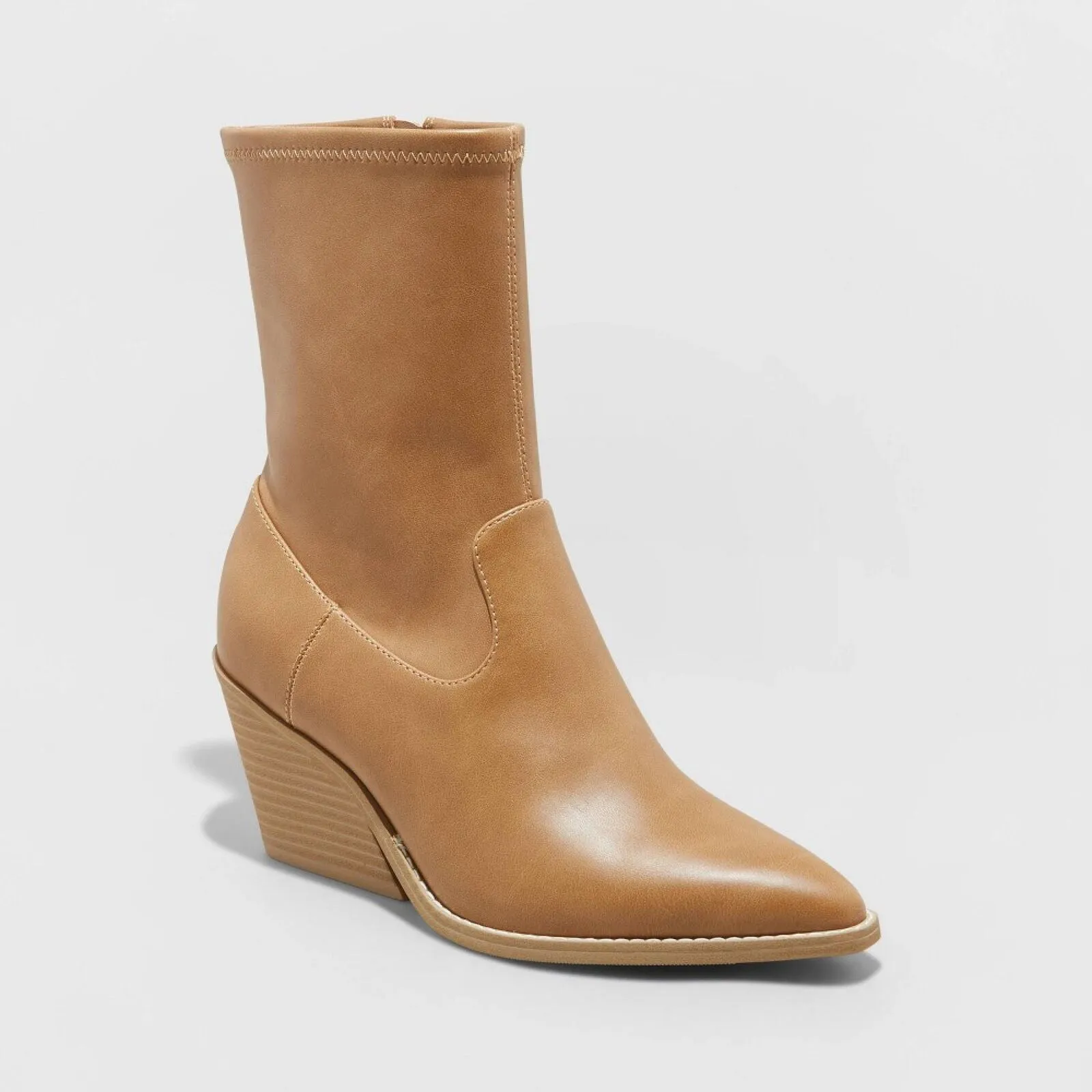 Universal Thread Women's Aubree Ankle Boots 88375051 Tan Brown 11M