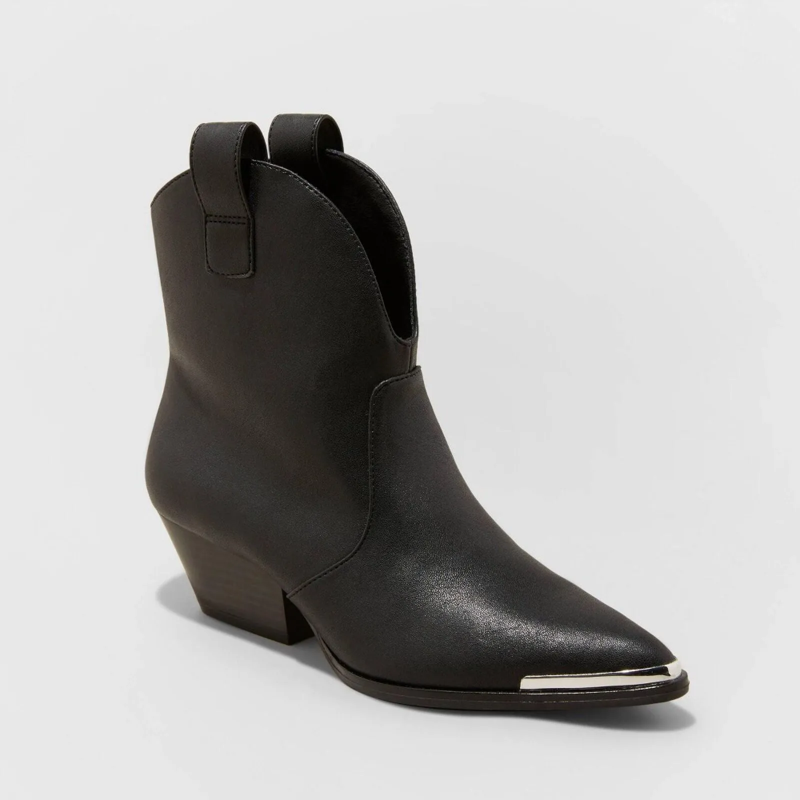 Universal Thread Women's Henley Ankle Western Boots 88375060 Black 7M