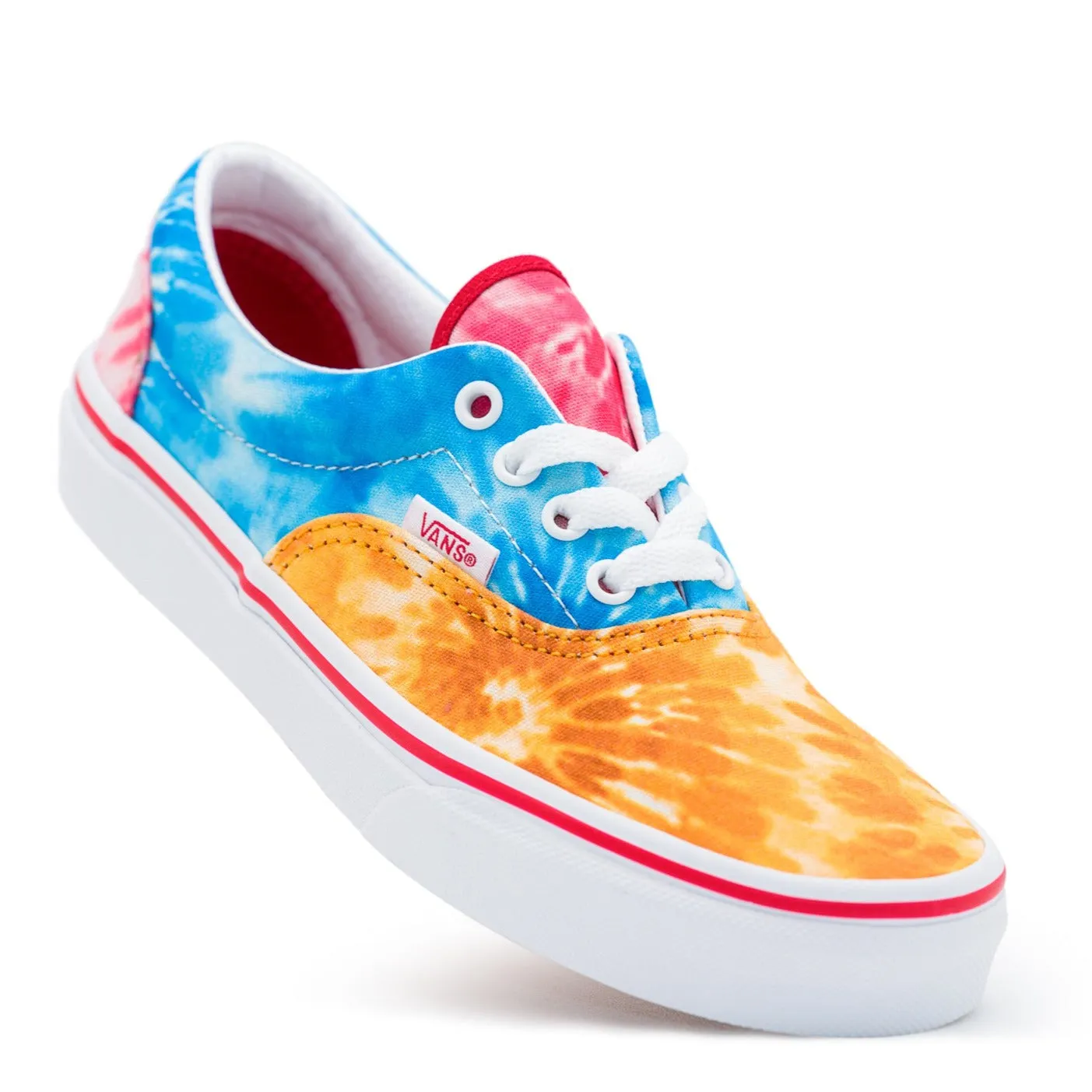 Vans Kids Era - (Tie Dye Block) Multi/True White