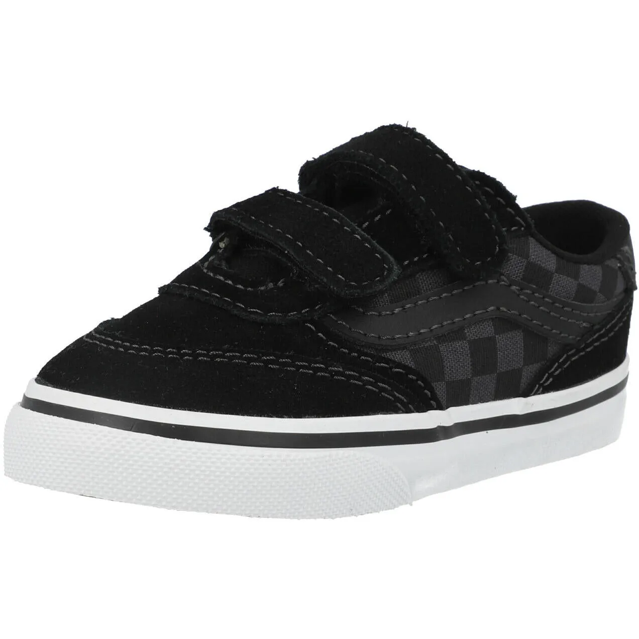 Vans Toddler Brooklyn LS Black Sneakers
