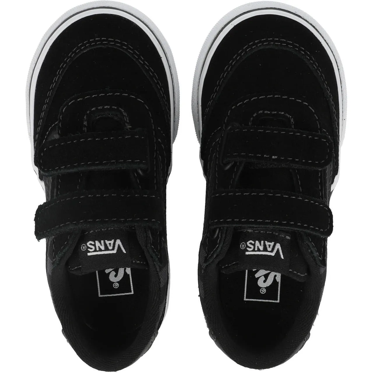Vans Toddler Brooklyn LS Black Sneakers