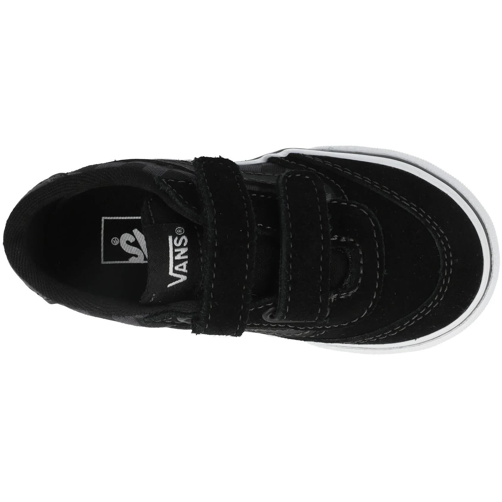 Vans Toddler Brooklyn LS Black Sneakers