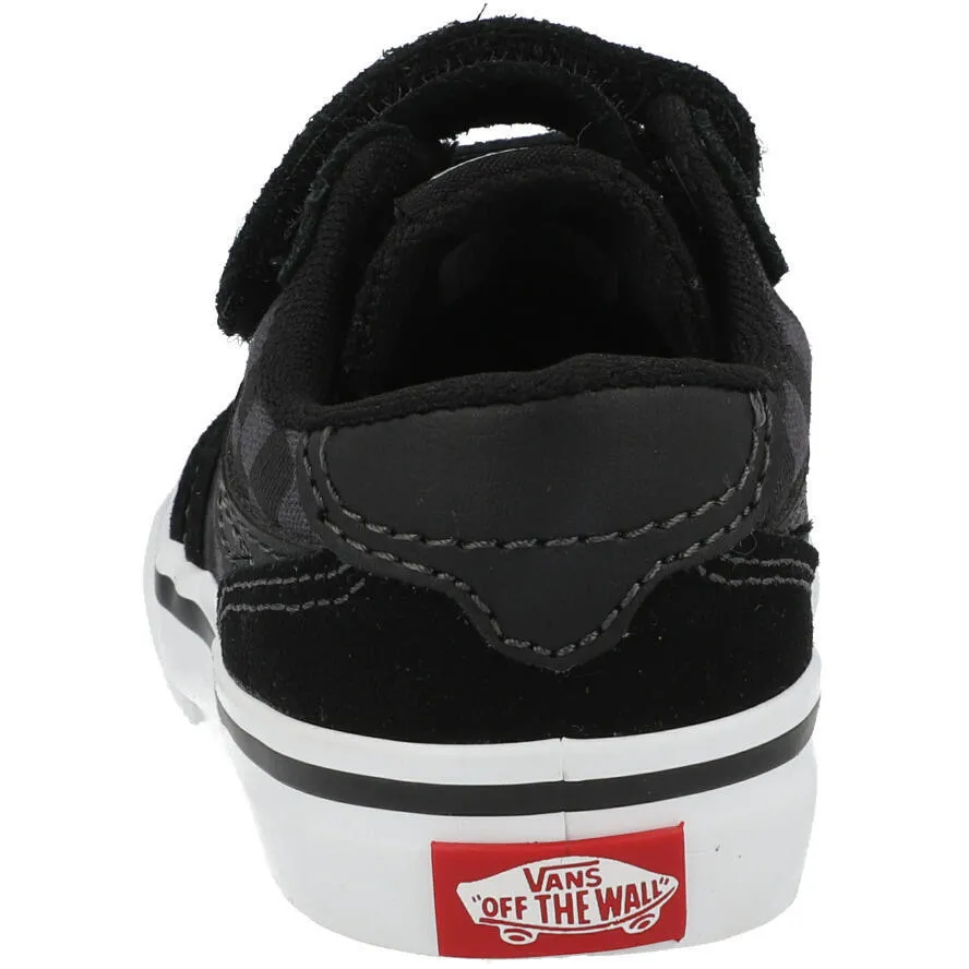 Vans Toddler Brooklyn LS Black Sneakers