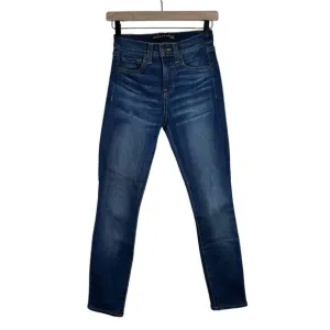 Veronica Beard Debbie Skinny High Rise Jeans Apollo Dark Wash Stretch Size 23