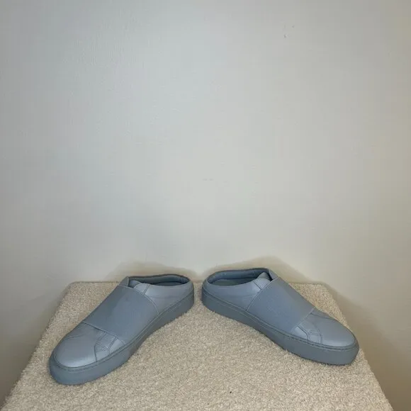 Via Spiga | Steele Leather Slip-On Sneakers | Blue