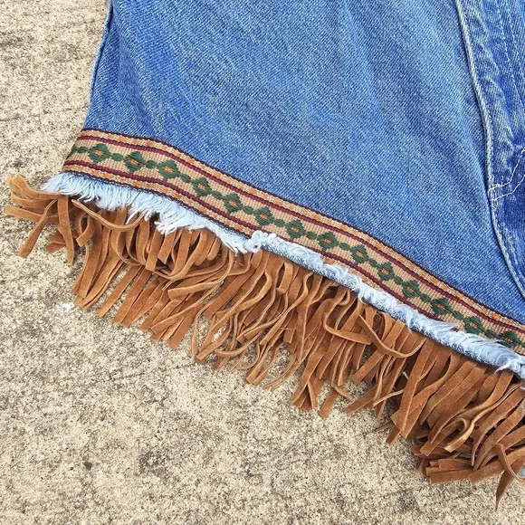 Vintage western cowgirl shorts