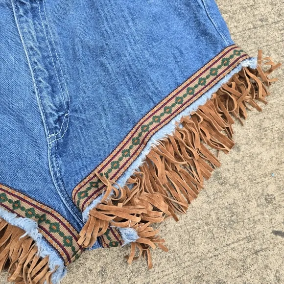Vintage western cowgirl shorts