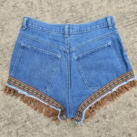 Vintage western cowgirl shorts