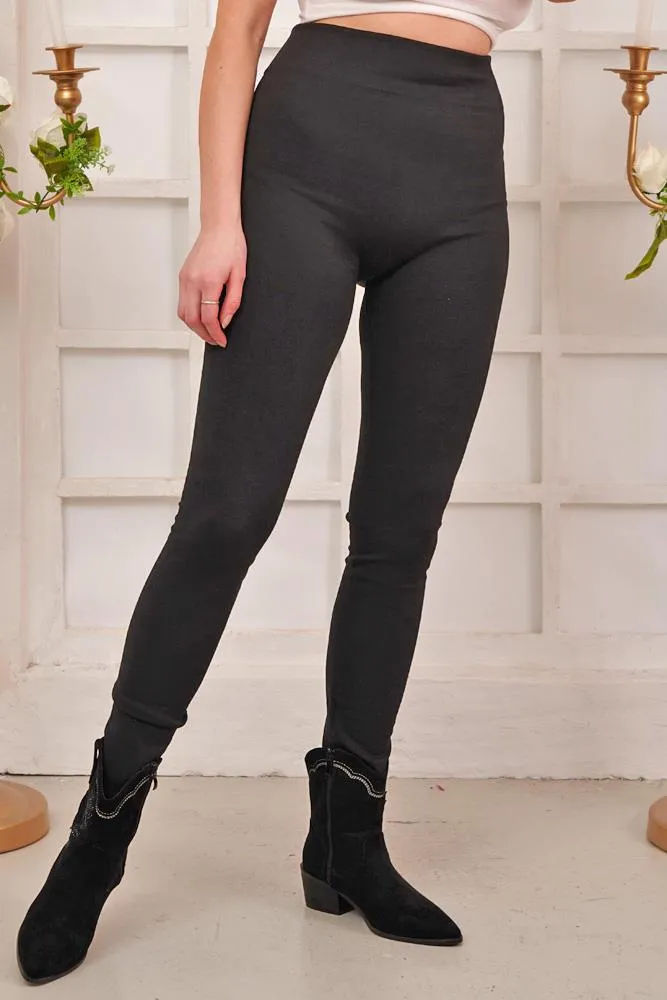 Warm Thick Seamless Fleece Leggings