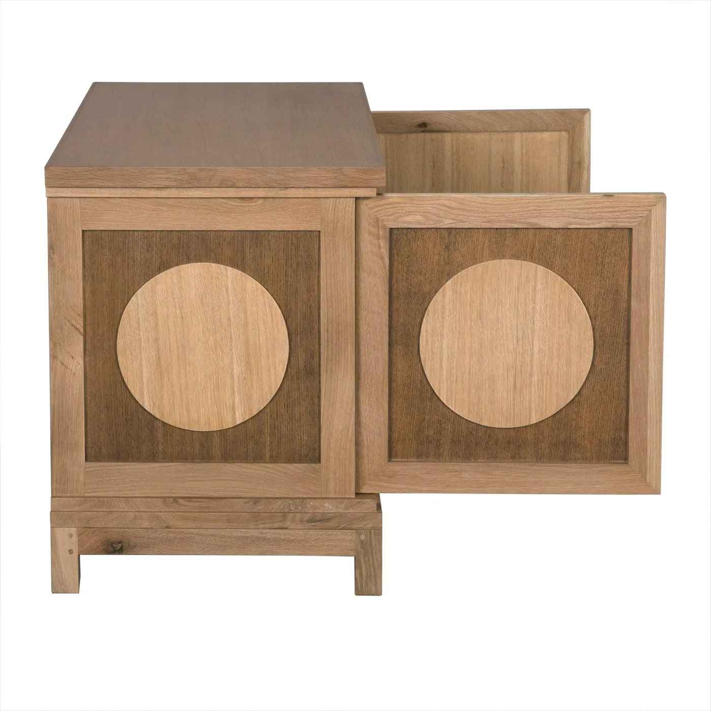 Wellington 2 Door Sideboard, White Oak