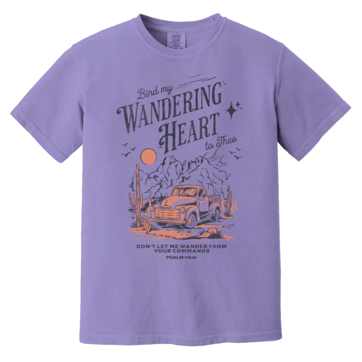 Western Christian Tee - Faith & Cowboy - Comfort Colors