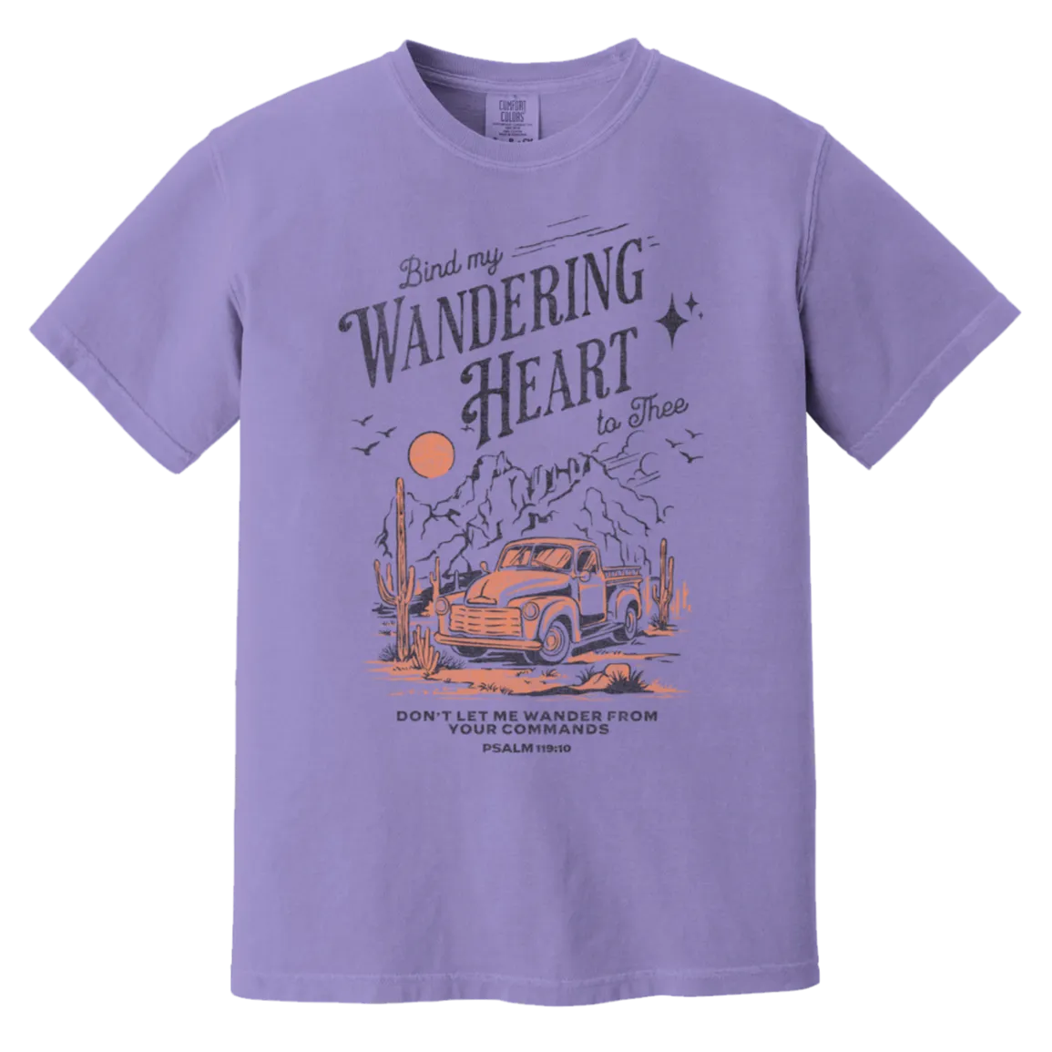 Western Christian Tee - Faith & Cowboy - Comfort Colors