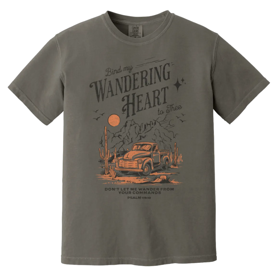 Western Christian Tee - Faith & Cowboy - Comfort Colors