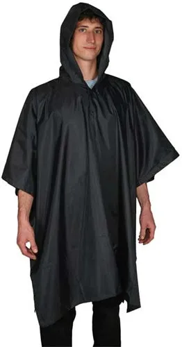 Wetskins Stormfront Poncho Navy