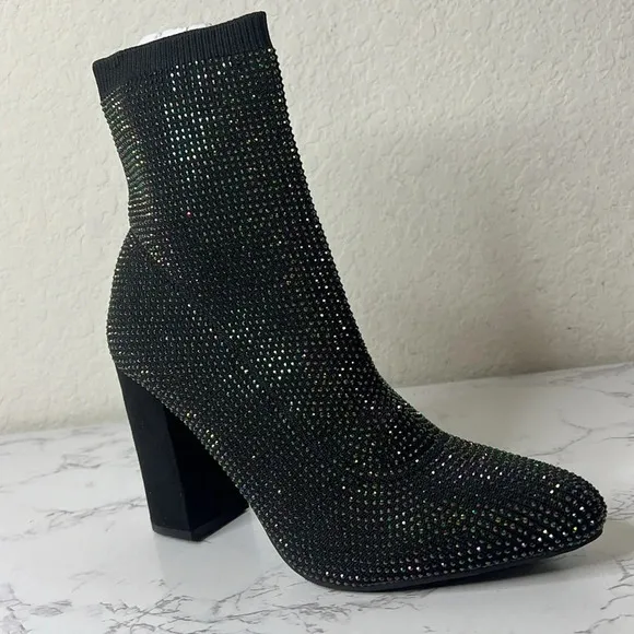 Wild Pair Baybe Bling Sock Booties