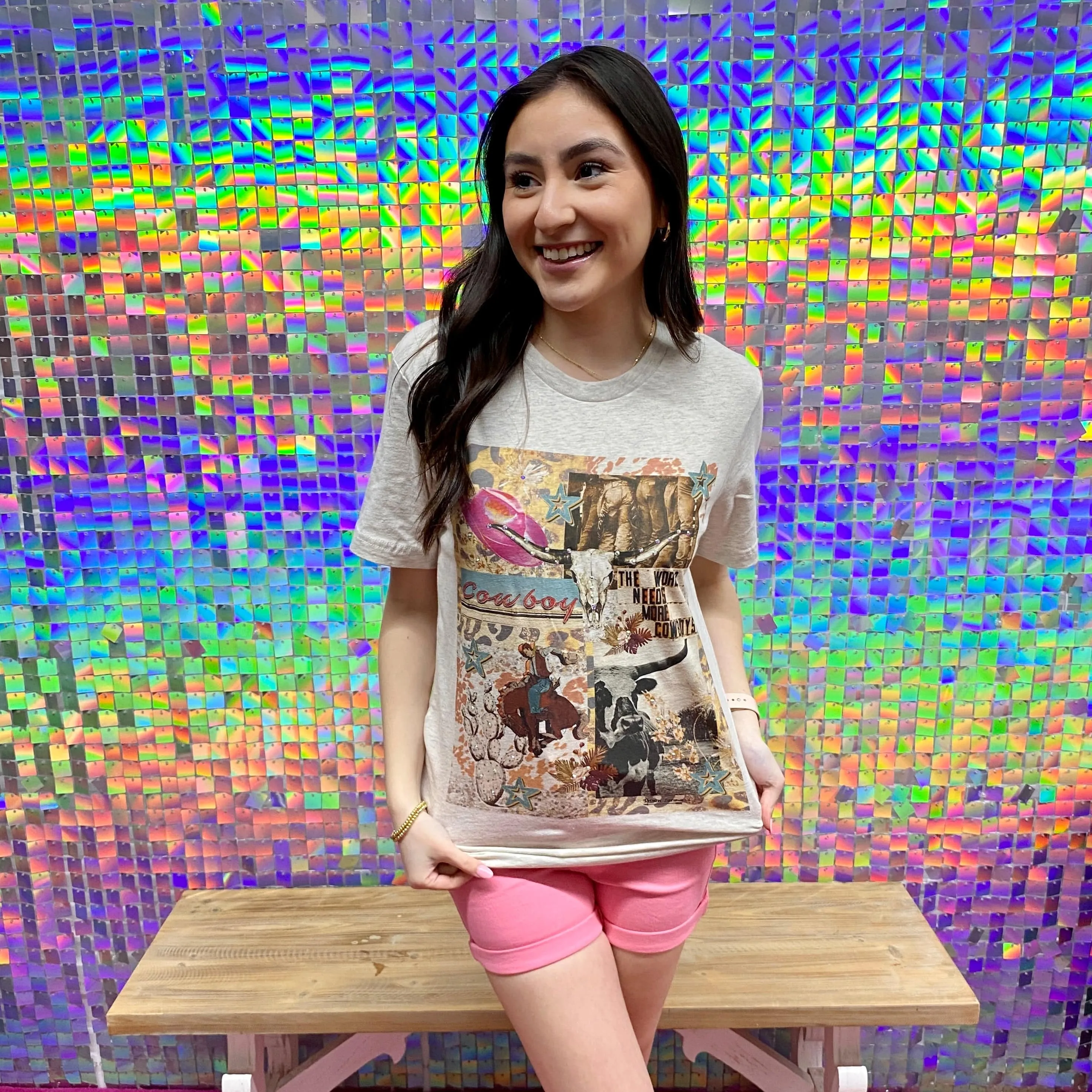 World Needs More Cowboys Tee