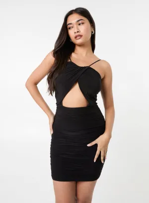Wrap Over Strappy Dress