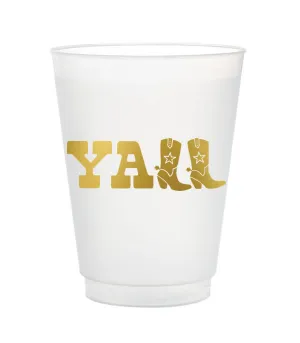 Yall Frost Flex Cups - Gold