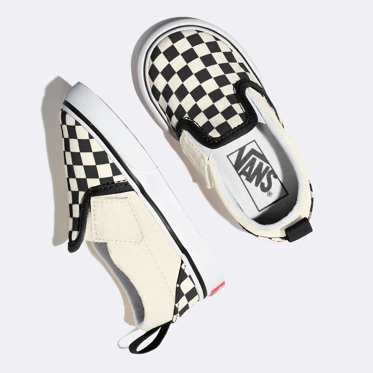 Zapatilla Checkerboard Slip-On V de Bebe (1-4 años)