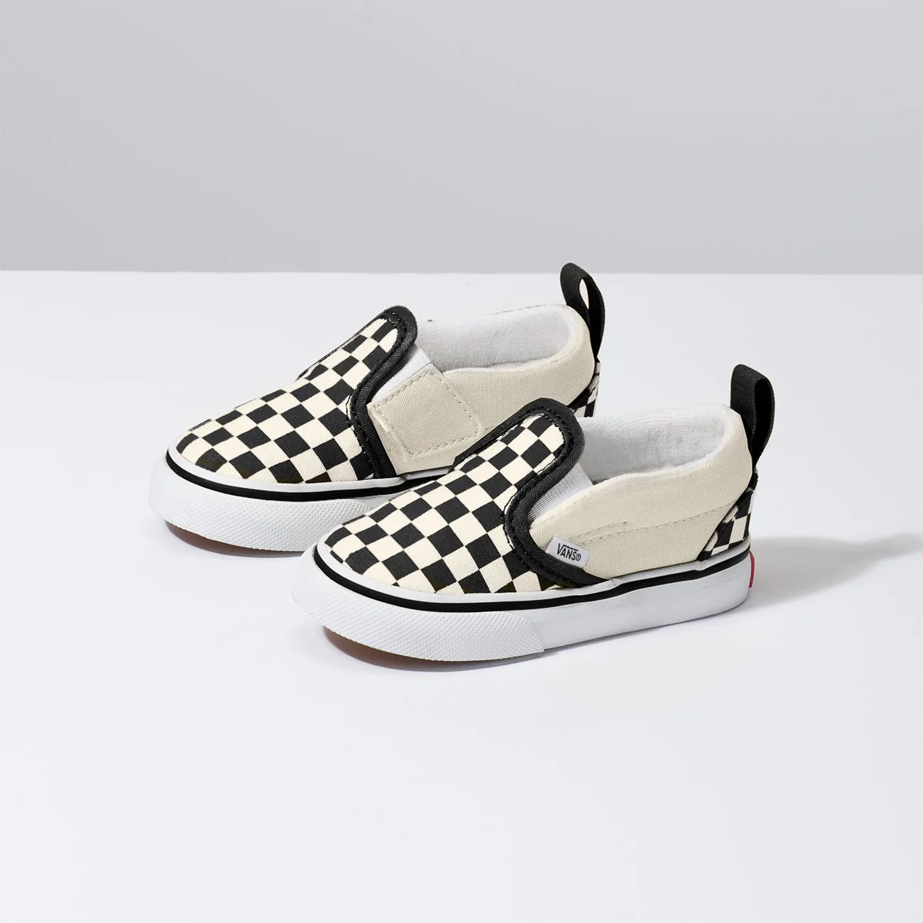 Zapatilla Checkerboard Slip-On V de Bebe (1-4 años)