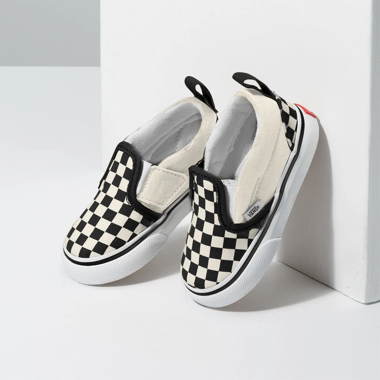 Zapatilla Checkerboard Slip-On V de Bebe (1-4 años)