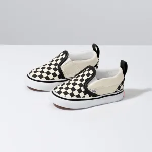 Zapatilla Checkerboard Slip-On V de Bebe (1-4 años)