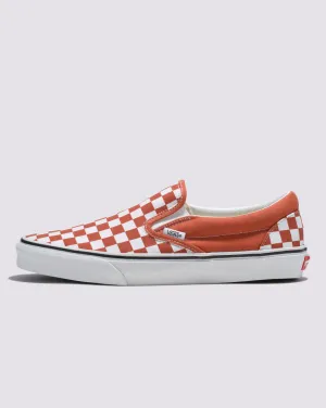 Zapatilla Classic Slip-On Color Theory Checkerboard Burnt Ochre