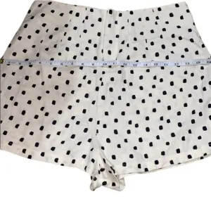Zulu &amp; Zephyr Polka Dot Shorts - Cream and Black