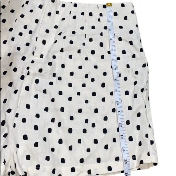 Zulu &amp; Zephyr Polka Dot Shorts - Cream and Black